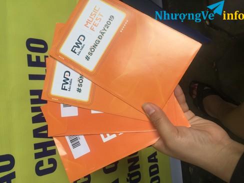Ảnh Nhượng vé FWD tại ha nọi 26/10