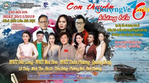 Ảnh Bán Vé Liveshow Đêm Nhạc Con Thuyền Không Bến- Vé Đẹp, Vé Chính Thống Từ Ban Tổ Chức