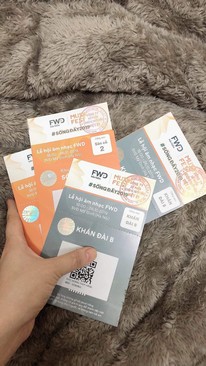 Ảnh Nhượng lại vé FWD sống đầy ngày 26/10