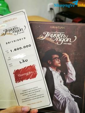 Ảnh Vé Live Concert "Truyện ngắn" - Hà Anh Tuấn - 26/10 - Hà Nội hạng vé Thương em