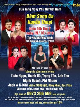 Ảnh Đêm nhạc song ca huyền thoại