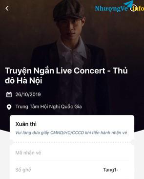 Ảnh Vé Xuân Thì ngày 26/10 tại Hà Nội