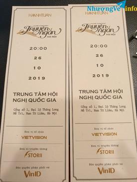 Ảnh Cần nhượng lại 1 cặp vé vip “An” liveshow Truyện Ngắn HAT