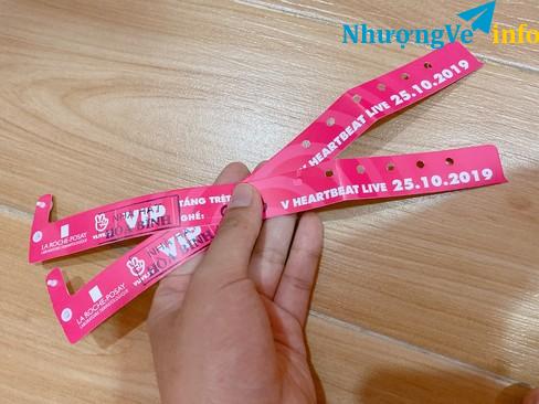 Ảnh Pass cặp vé VIP V HEARTBEAT 25/10
