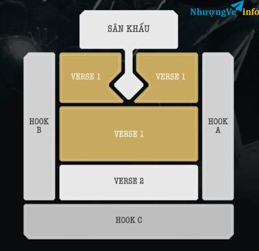 Ảnh Vé Show của Đen 09/11 - Verse 1 Khu Giữa