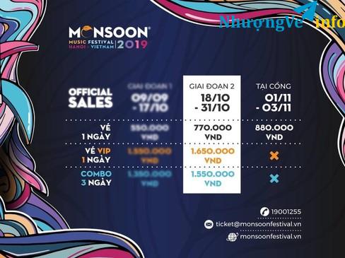 Ảnh M có 2 vé day 2-3 sự kiện Mosoon