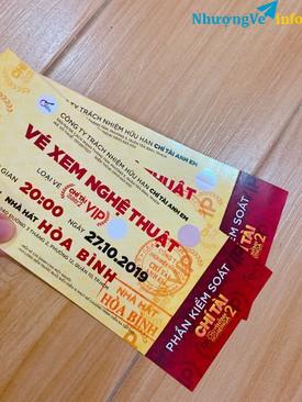 Ảnh Pass 2 vé VIP chương trình liveshow CHÍ TÀI - Những chuyện tình nghiệt ngã