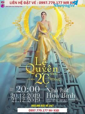 Ảnh VÉ LIVESHOW LỆ QUYÊN QSHOW 2 - HỒ CHÍ MINH