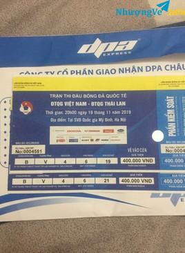 Ảnh 1 cặp vé loại 2   400 trận thái lan cần ra đi giá đẹp 3400k alo 0347805623