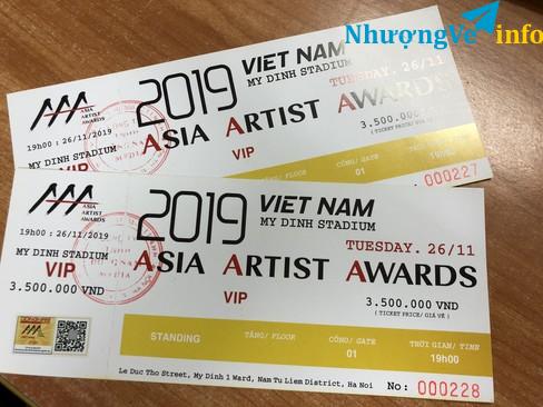 Ảnh Vé ca nhạc AAA