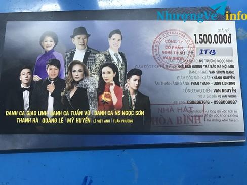 Ảnh Bán vé trăm nhớ ngàn thương của lam phương
