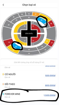 Ảnh Nhượng 2 vé ca nhạc "Inner Me" - Liveshow Vũ Cát Tường ngày 15/12/2019 - Tp.HCM