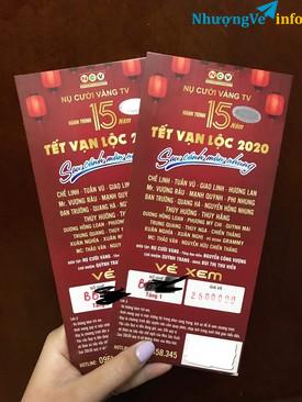 Ảnh Bán vé tết vạn lộc
