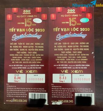 Ảnh Vé Super Vip Tết Vạn Lộc tối nay
