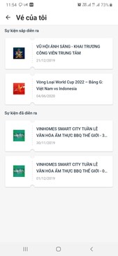 Ảnh Pass vé vũ hội ánh sánh khai trương cv trung tâm smartcity