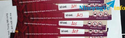 Ảnh Vê Xem Gala cười 2020 Tối Mai Hàng B 4 vé 650k 1 vé