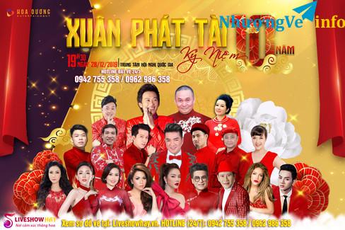 Ảnh Sơ Đồ Giá Vé Chương Trình Xuân Phát Tài 10- Vé Đẹp, Vé Chính Thống Từ Ban Tổ Chức
