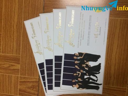 Ảnh Vé show Master of Symphony - tầng trệt, dãy giữa 4tr/cặp, giao dịch vé cứng