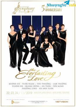 Ảnh Vé VIP THE MASTER OF SYMPHONY NGÀY 22 ,23 ,24/ 11/ 2019 TẠI NHÀ HÁT HÒA BÌNH