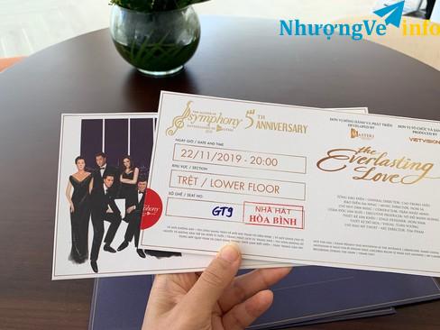 Ảnh Bán vé VIP Master of Symphony 2019