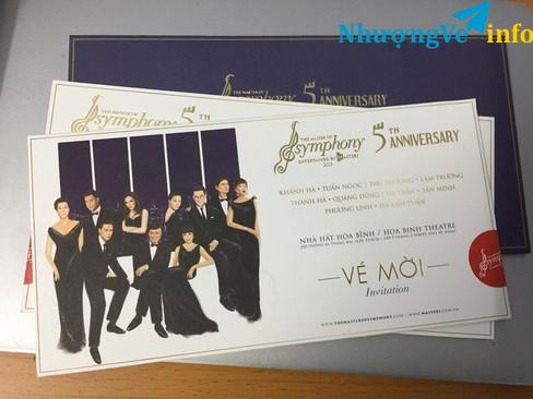 Ảnh 2 Vé VIP chương trend The Master of Symphony