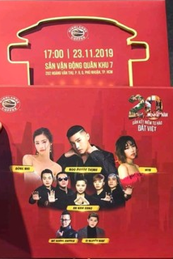 Ảnh Bán Vé VIP Đại nhạc hội Highland: Đông Nhi, Noo Phước Thịnh, Min - 23/11 SVĐ QK7