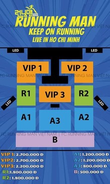 Ảnh PASS VÉ KHU R2 Fan Meeting RUNNINGMAN tại hcm 1/12/2019