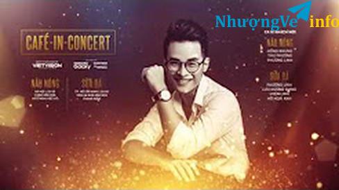 Ảnh Mình cần tìm tag vé Cafe in concert của ca sĩ Hà Anh Tuấn