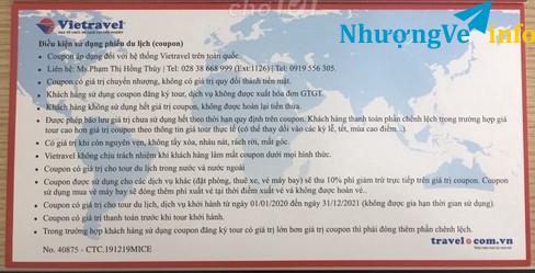 Ảnh THANH LÝ VOUCHER DU LỊCH - VÉ MÁY BAY GIÁ RẺ