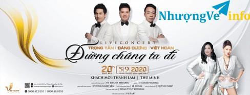 Ảnh Bán vé Liveshow Đường Chúng Ta Đi - Vietart