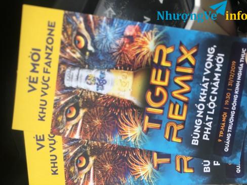 Ảnh Vé fanzone tiger remix 2020