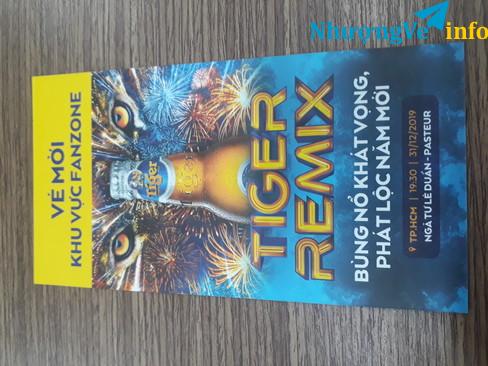 Ảnh Bán vé sự kiện Tiger remix khu vực Fanzone