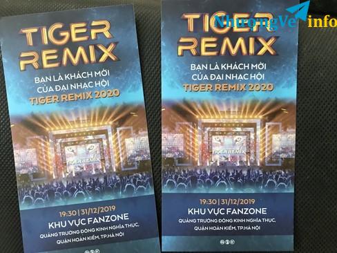 Ảnh Pass mây cặp vé fanzone Tiger Remix tôi mai 175k 1 vé