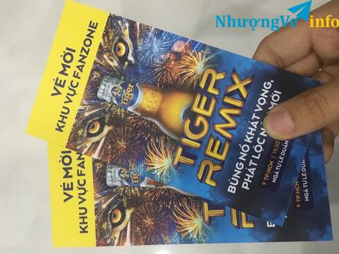 Ảnh Vé Tiger Remix 31/12/2019