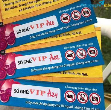 Ảnh Em có 3 vé Vip Nhất Táo Quân Ngay hàng đầu Tiên Vip A 3trieu 1 vé