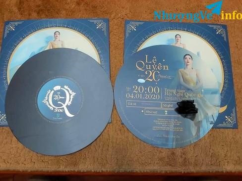Ảnh Nhượng cặp vé Lệ quyên hàng S vip