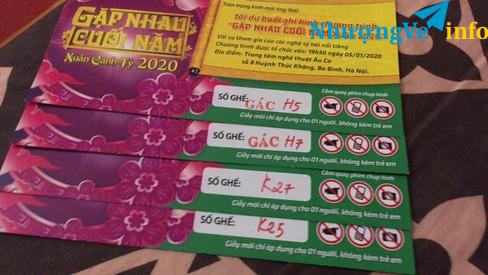 Ảnh CẦN NHƯỢNG LẠI2 CẶP VÉ DUY NHẤT CHƯƠNG TRÌNH TÁO QUÂN GẶP NHAU CUỐI NĂM