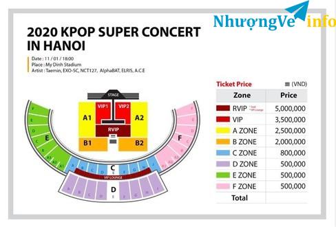 Ảnh PASS KPOP 2020 ngày 11/1 tại svđ mỹ đình