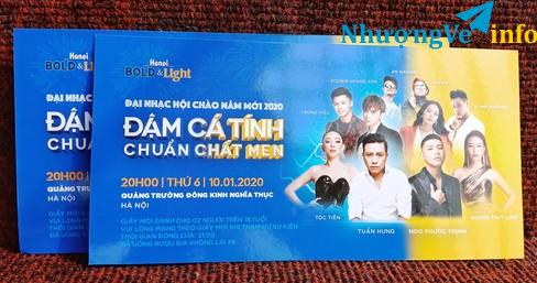 Ảnh VÉ MỜI - ĐẠI NHẠC HỘI CHÀO NĂM MỚI 10/1/2020 - Noo Phước Thịnh, Tuấn Hưng, Hoàng Thùy Linh,..