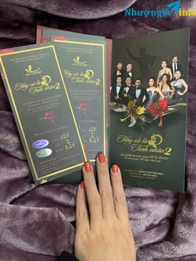Ảnh Pas cặp vé hàng R, vé Vip tầng 1 Hãy cứ là tình nhân