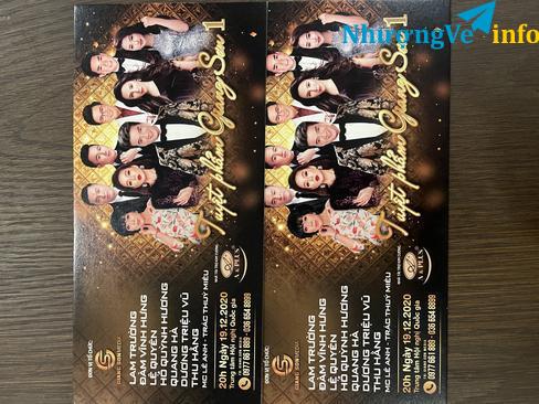 Ảnh Cặp vé Giang sơn 1 hạng 3.500K/cặp. nhượng lại có giá tốt cho ai cần