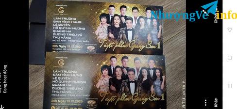Ảnh Cần mua vé Tuyệt phẩm giang sơn 1