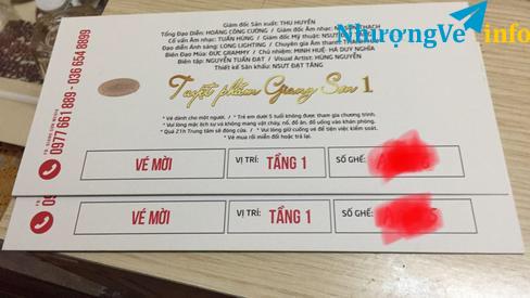 Ảnh CẦN NHƯỢNG LẠI GẤP CẶP VÉ TUYỆT ĐỈNH GIANG SƠN 1 NGÀY 19.12.2020