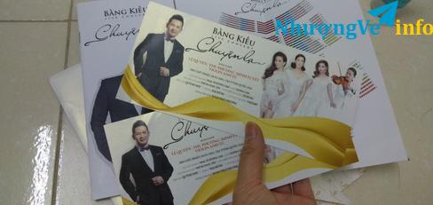 Ảnh pass lại vé ca nhạc show Chuyện Lạ - Bằng Kiều 20h 03/01/2012