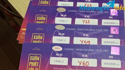Ảnh AI CẦN CÓ LUÔN 2 CẶP VÉ XUÂN PHÁT TÀI 11 NGÀY 26/12 TẠI TTHNQG 0827199982