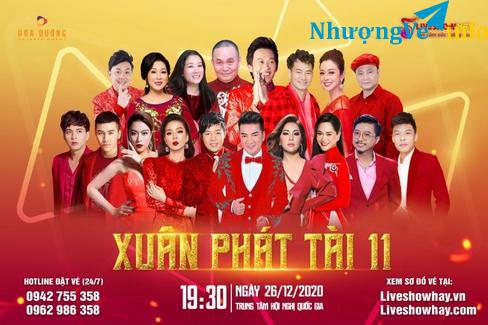 Ảnh Cặp vé VIP Xuân Phát Tài 11 - Trung tâm HNQG
