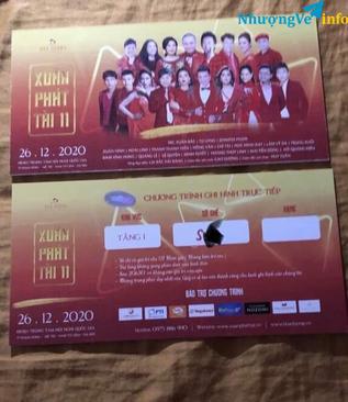 Ảnh Pass cặp vé Vip xuân phát tài
