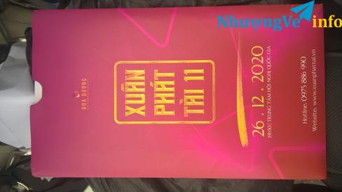 Ảnh Cần mua vé MỜI vé VIP,các hạng vé XUÂN PHÁT TÀI 26/12/2020 TTHNQGHN