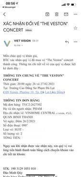 Ảnh Pass cặp vé concert HAT