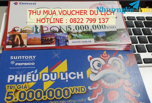 Ảnh THU MUA SỐ LƯỢNG LỚN VOUCHER COUPON DU LỊCH VIETRAVEL - CHỢ LỚN TOURIST